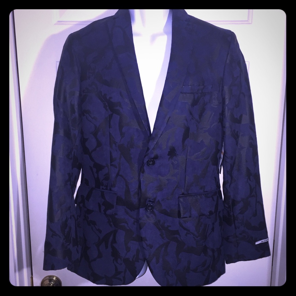 INC Night Out Navy Slim fit Men’s Jacket